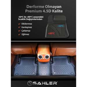 Alfombrillas para Auto Chery Omoda 5 Sahler Araca zel 4.5D Havuzlu Oto Paspas-Omoda 5 2022+ - Product Image 6