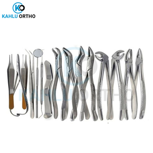 Instruments d'orthodontie en acier inoxydable, manuels, de haute qualité, certifiés CE, 34 pièces, ensembles d'instruments dentaires par KAHLU ORTHOPEDIC - Product Image 6