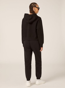 เสื้อมีฮู้ดบ็อกซี่สำหรับผู้หญิงเสื้อมีฮู้ดเสื้อผ้าแนวสตรีทขนาดใหญ่ที่สง่างามมีดีไซน์ไม่เหมือนใคร - Product Image 5