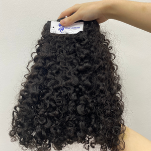 Pelo rizado natural Fabricante de Vietnam Cabello tejido profesional Muchas texturas OEM Longitud Cabello Alta calidad Remy Virgen Camboyano - Product Image 1
