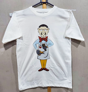Camisetas de hombre con serigrafía personalizada de algodón orgánico 100% | Corte regular de punto de manga corta transpirable sostenible - Product Image 5