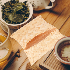 กระเป๋าใบเล็กของขวัญจากไม้ไผ่ธรรมชาติทำมือบรรจุภัณฑ์ที่เป็นมิตรต่อสิ่งแวดล้อมสำหรับงานแต่งงานวันเกิดวันหยุดและของขวัญขององค์กร - Product Image 2