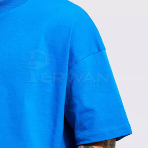 Fabriqué au Pakistan Street Style T-shirt surdimensionné personnalisé en gros pour hommes Dernière conception 100% coton Séchage rapide et respirant - Product Image 4