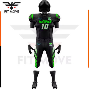 Ensemble de maillots de football américain de qualité supérieure, impression par sublimation personnalisée, séchage rapide, design personnalisé, meilleur prix - Product Image 3