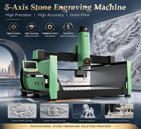 Máquina de Grabado de Piedra de 5 Ejes, Router CNC de Alta Precisión para Mármol y Granito, Escultura 3D, Fabricación Inteligente