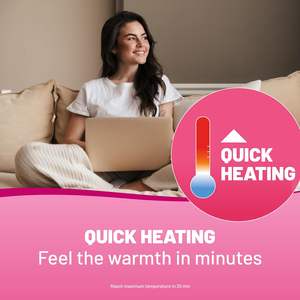 Parches de Calor Menstrual Cura-Heat, 3 Parches para el Dolor Menstrual - Product Image 2