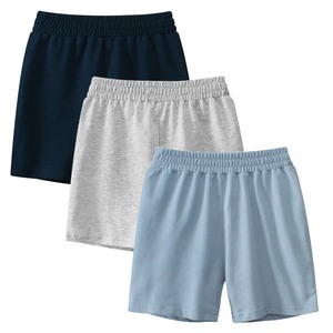 Pantalones cortos deportivos para correr para niños, niños, bebés, pantalones deportivos para correr, pantalones de algodón, ropa informal de verano de Color liso - Product Image 1