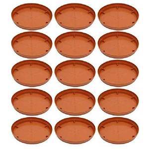 Pot de fleurs en plastique réutilisable de haute qualité, écologique, 10 pouces, avec soucoupe, base, plateau pour plantes, prix d'usine disponible - Product Image 4