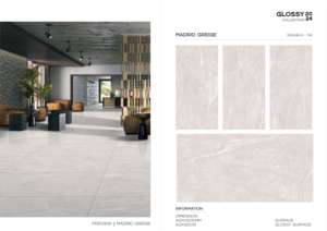 Azulejos de Porcelana Esmaltada de Alta Gama 600x1200mm, Baldosas de Piso Premium para Interiores Residenciales y Comerciales Modernos - Product Image 4