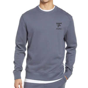 Nueva moda para hombre, Sudadera larga y holgada con cuello redondo, elegante patrón sólido para invierno, oferta en línea - Product Image 1