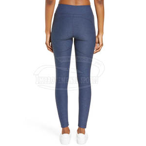 Leggings de Yoga à séchage rapide de haute qualité pour femmes nouveau Design grande taille bas tricoté personnalisable OME Service maille Sport respirant - Product Image 2