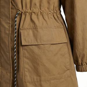 Veste parka pour femme, vêtements d'extérieur, hiver, isolée, chaude, confortable, fourrure, coupe-vent, capuche, protection thermique, vêtements de neige robustes - Product Image 5