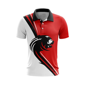 Camisetas deportivas bordadas de gama alta de manga corta de talla grande tejido de punto estampado en el cuello polos de talla grande para hombre - Product Image 2