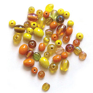 Mélange de perles en verre et de perles en cristal fantaisie multicolores pour la fabrication de bijoux et la décoration, modèle n° 26 disponibles au prix de gros - Product Image 4