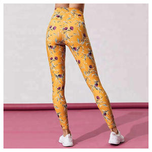 Leggings de Yoga de Cintura Alta para Mujer, Logotipo Personalizado al por Mayor, Mallas Deportivas Elásticas sin Costuras para Gimnasio, Fitness y Entrenamiento, Pantalones de Yoga de Alta Elasticidad - Product Image 4