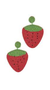 Boucles d'oreilles pendantes en perles de rocaille personnalisées, bijoux brodés à la main avec logo, accessoires de mode festifs pour femmes - Product Image 3