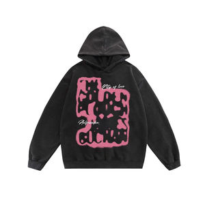 Keplar Enterprises' Sweatshirts surdimensionnés 100% coton pour hommes brodés Street Wear Hoodies pour l'hiver - Product Image 1