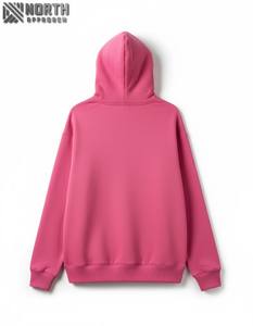 Venta al por mayor de sudadera de lana de gran tamaño Unisex Sudadera con capucha 2025 nueva impresión personalizada pulóver Sudadera Mujer 450 GSM Sudadera con capucha - Product Image 2