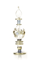 Flacon de parfum rechargeable multi-tailles, diffuseur à bâtonnets gravé à l'acide, bouchon en caoutchouc prêt à l'emploi, verre égyptien soufflé à la main, logo personnalisé
