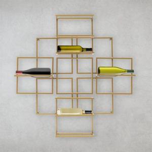 ชั้นวางของโลหะติดผนังยุควิกตอเรียสำหรับตกแต่งที่เก็บของตกแต่งขัดเงาทองเสร็จรูปร่างและขนาดที่กำหนดเองในราคาที่ดี - Product Image 1