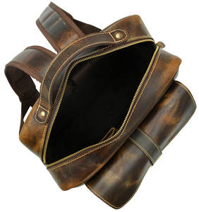 Nouveaux sacs à dos en cuir de haute qualité personnalisés Offre Spéciale sacs à dos en cuir de style vintage véritable - Product Image 5