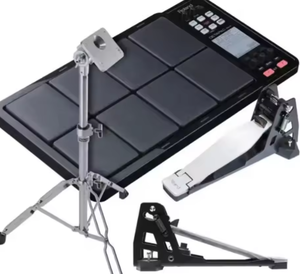 แผ่นกลองดิจิตอล OCTAPA SPD-30 รุ่นใหม่ ตัวเครื่องสแตนเลส หนังกลองทำจากหนังแกะ ดีไซน์สองชั้น พร้อมขาตั้ง รับประกันเสียงคุณภาพ 3 ปี - Product Image 1