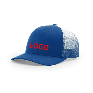 2025 nuevo logotipo personalizado colores sólidos bordado personalizado gorra de camionero en blanco 112 gorras de camionero malla impresa - Product Image 6
