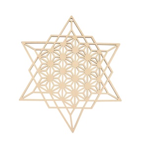 ศิลปะแขวนผนังไม้คุณภาพสูงสำหรับตกแต่งบ้านแผ่นทำด้วยมือพร้อมกรอบเป็นภาพวาดทำจากไม้ - Product Image 1