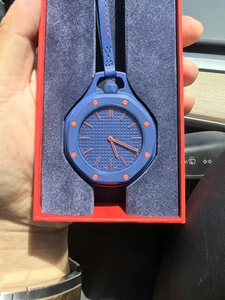 Montre de poche arc-en-ciel de haute qualité, personnalisée, nouveau style, co-marquage, en biocéramique blanche, style Pop Art, parfait comme pendentif ou cadeau - Product Image 3