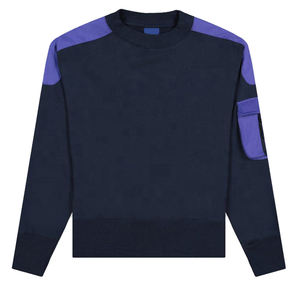 2023 nouveau dernier Design sweat polaire surdimensionné col rond personnalisé 3d logo en relief sweat pour les femmes - Product Image 1