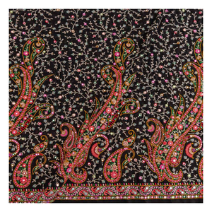 Tela estampada de Georgette de algodón indio de alta calidad, Rollo textil para pantalones, camisas, cortinas, tela al por mayor, personalizar EE. UU. - Product Image 1