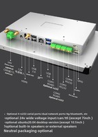 Integrado 21,5 pulgadas mental RK3568 IP65 RJ45 Android 11 computadora táctil Tablet AIO industrial todo en una PC