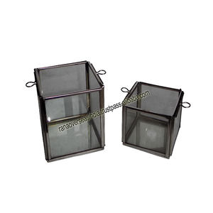 Linternas de vela de mesa de acero inoxidable de alto vendedor de calidad superior para fiesta de aniversario de Navidad decorativa - Product Image 5