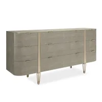 Commode de 74 pouces en style Mystical Oracle |   Meubles de rangement romantiques et élégants pour la chambre à coucher