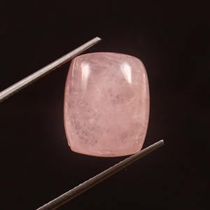Calidad comercial Natural Rosa morganita cojín cabujón venta al por mayor piedras preciosas sueltas para la fabricación de joyas - Product Image 1