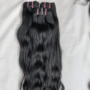 Remy Indian unprocessed Weft hair bundles original Quality Indian Human hair extension black beauty Hair Extensions