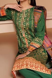 Pakistani ชุดสูท3ชิ้นสำหรับผู้หญิงชุดใส่เล่นสนามหญ้าคุณภาพเยี่ยมชุดลำลองและเป็นทางการ - Product Image 2