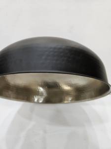 Cuenco de Acero Artesanal con Acabado Martillado de Doble Tono (45x45x17 Cm) - Product Image 6