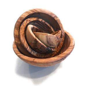 Fournisseur en gros Bol à salade en bois extra large avec 2 serveurs d'une capacité de 4.5 pintes de 12x4 pouces Bol de service à salade salubre pour les aliments - Product Image 4