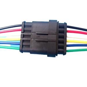 Faisceau de câbles étanche pour automobile, connecteur 6 broches, assemblage de câbles scellés pour applications automobiles et moto - Product Image 5