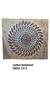 SK NOOR SONS PRESENTS Soft Comfortable Beautiful Cotton Print Sábanas planas Calidad de exportación para hoteles - Product Image 4