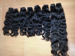 Extensiones de Cabello Vietnamita Remy con Ondas Sedosas para Mujer, Doble Trama, con Trenzas Teñidas a Máquina, Puntas Doblemente Tramadas, 100g - Product Image 5