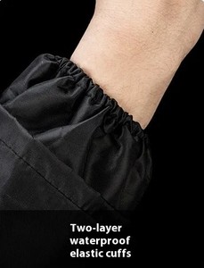 ชุดเสื้อกันฝนสำหรับขี่มอเตอร์ไซค์ PVC ใหม่ทันสมัยเป็นมิตรกับสิ่งแวดล้อม | ชุดเสื้อแจ็กเก็ตกางเกงขี่กันน้ำน้ำหนักเบาเป็นมิตรกับสิ่งแวดล้อม | ชุดอุปกรณ์กันฝนสำหรับนักขี่จักรยาน - Product Image 6