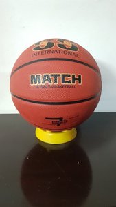 Talla 7 Baloncesto profesional Agarre extra Cuero Color impreso Calidad duradera para entrenamiento en todas las estaciones - Product Image 3