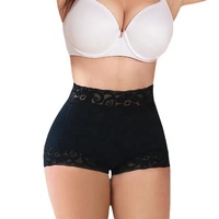 Colombiana BBL Shorts Bragas de levantamiento de glúteos Decoración de encaje Calzoncillos DE CONTROL DE moldeador posparto Tamaño XS Fajas colombianas Adultos