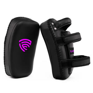 Coussinets d'entraînement de kickboxing et d'arts martiaux avec logo personnalisé de haute qualité Coups de pied et coussinets de boxe en cuir en gros - Product Image 5