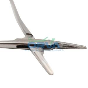 Pinces porte-aiguilles manuelles en acier inoxydable de haute qualité Ensemble d'instruments chirurgicaux - Product Image 4