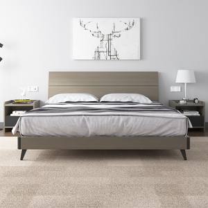 Diseño moderno SIENA KING BED Sin almacenamiento Muebles de dormitorio de madera para uso doméstico para apartamentos - Product Image 5