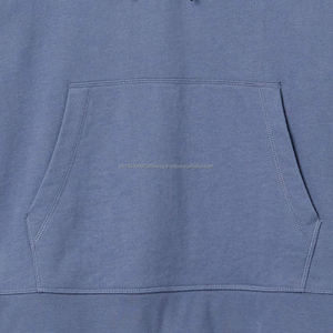 Sweat-shirts à capuche surdimensionnés à manches longues personnalisés en gros pour hommes, sweat-shirt imprimé numérique professionnel avec techniques de broderie - Product Image 6