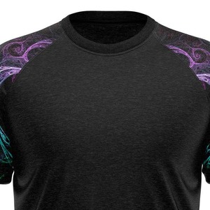 Camiseta extragrande de algodón 100% de calidad superior con impresión gráfica personalizada, impresión sublimada, etiqueta personalizada y logotipo, tela transpirable - Product Image 4